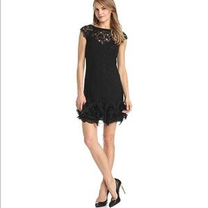 Jessica Simpson black/nude sheath dress